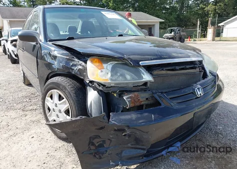 2003 Honda Civic Lx from USA, damaged, VIN 2HGES16513H609835
